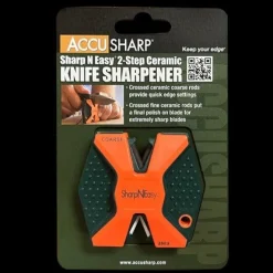 AccuSharp Tools>336C Blaze Orange 2-Step Knife Sharpener