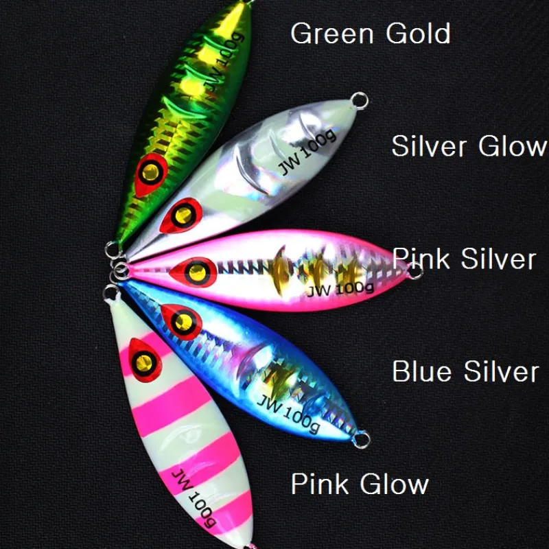 Tackle World Jigs>Assorted Slow Pitch Jigs Bundle (No Hooks) 3 for $10 *Final Sale*