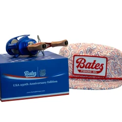 Bates Baitcasting>USA 250th Edition Salty Hundo'50 Baitcasting Reels