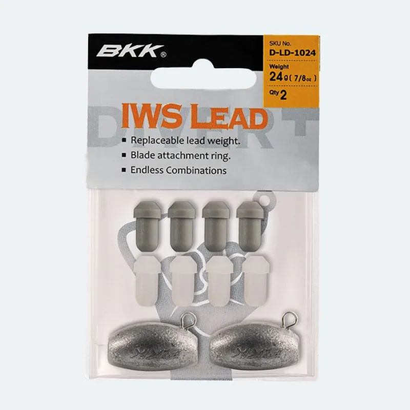 BKK Weights & Sinkers>IWS Lead Weights for Titandiver+