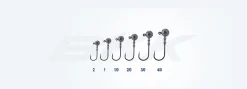 BKK Jigs>Silent Chaser 2X Round Jigheads