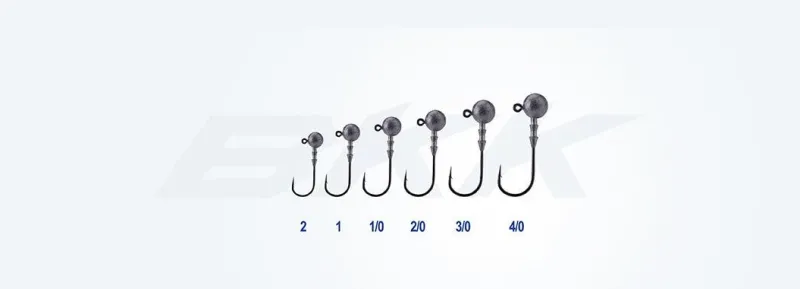BKK Jigs>Silent Chaser 2X Round Jigheads
