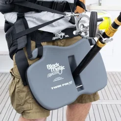 Black Magic Tackle Belts>Twin Pin Pro Equalizer Harness and Gimbal Set
