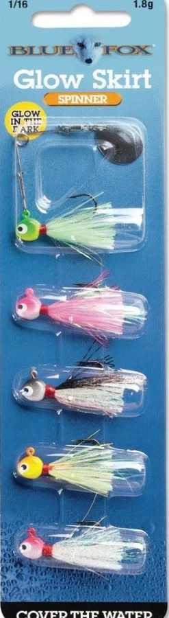 Blue Fox Spinnerbaits, Buzzbaits, Inline Spinners>Glow Skirt Kit