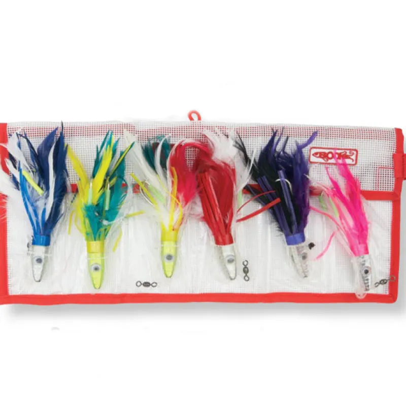 Boone Trolling Lures>Rigged Tuna Treat 6pk Kit