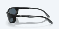 Costa Sunglasses>Fathom Matte Black Frame With Gray Mirror Lens 580P Polarized Sunglasses
