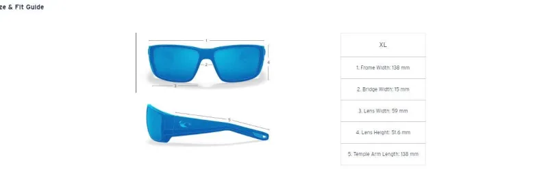 Costa Sunglasses>Grand Catalina Matte Black Frame with Blue Mirror Lens 580G Polarized Sunglasses