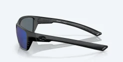 Costa Sunglasses>Whitetail Blackout Frame with Blue Mirror Lens 580P Polarized Sunglasses