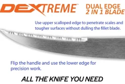Dexter Russell Knives & Scissors|Tools>Dexter Dextreme 8" Dual Edge Flexible Fillet Knife with Sheath