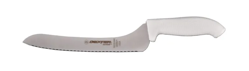 Dexter Russell Knives & Scissors|Tools>SG163-9SC 9" Sofgrip Offset Scalloped Knives