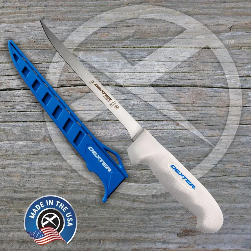 Dexter Russell Knives & Scissors|Tools>SG133 Sofgrip Flexible Fillet Knives with Edge Guards