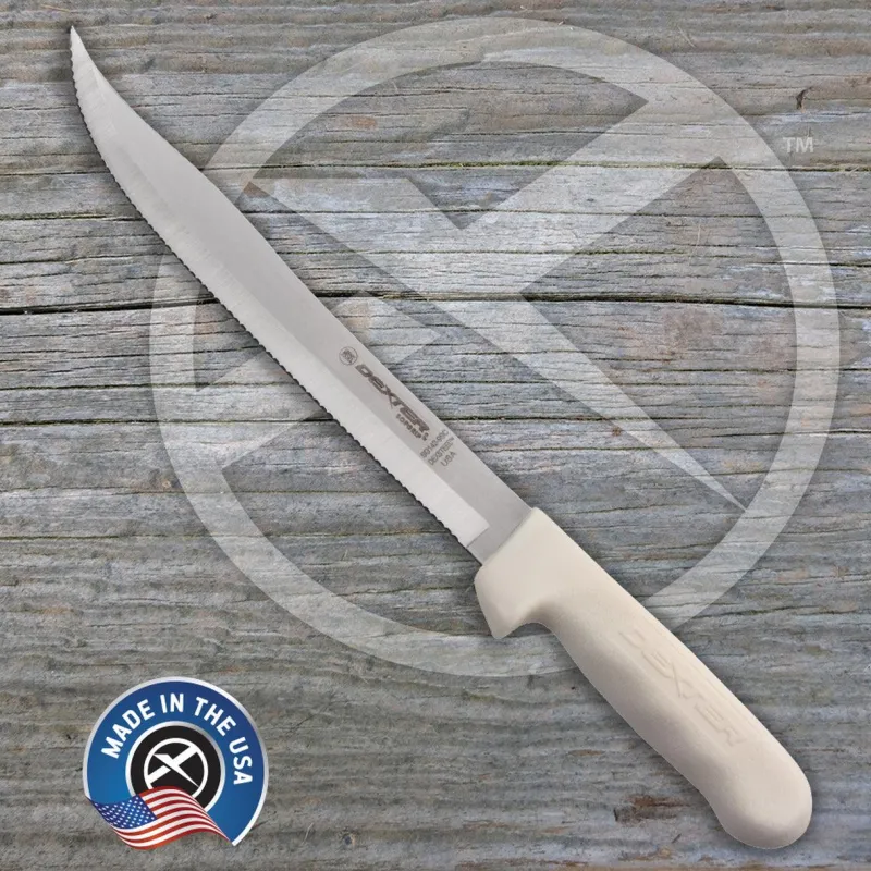 Dexter Russell Knives & Scissors|Tools>S142-9SC 9" Sani-Safe Scalloped Knives