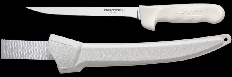 Dexter Russell Knives & Scissors|Tools>Dexter 7" Sani-Safe Flexible Fillet Knife with Sheath