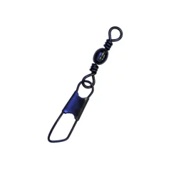 Eagle Claw Swivels & Snaps>Barrel Swivels with Safety Snaps
