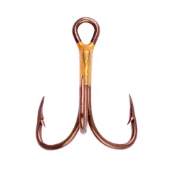 Eagle Claw Hooks>Bronze Treble Hooks