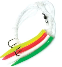Eagle Claw Rigs>Lazer Plain Shank Mackerel 4 Tubes
