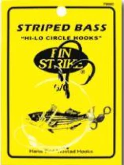 Fin Strike Rigs>MU796 Striped Bass Ultra Point Hi-Lo Rigs