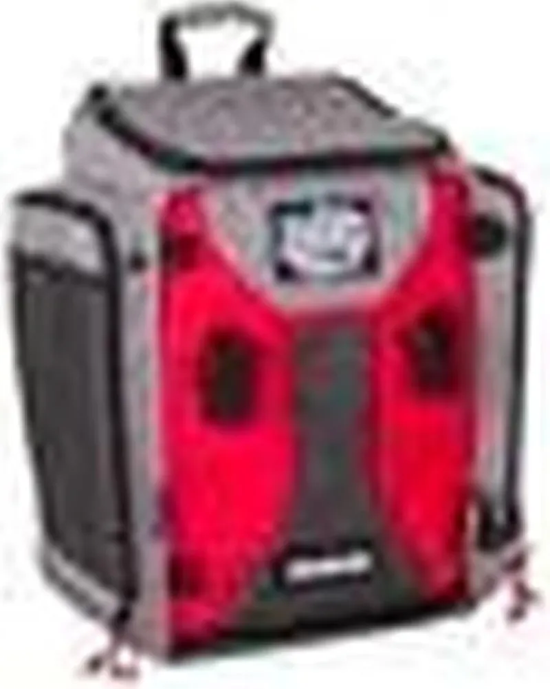 Flambeau Bags|Tackle Boxes & Storage>IKE Ritual 50 Backpack Red/Grey