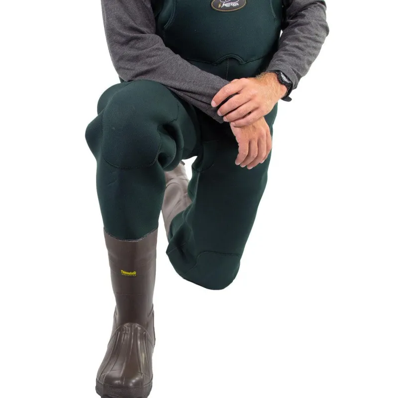 Frogg Toggs Waders & Bibs>Amphib Neoprene Cleated Bootfoot Chest Waders