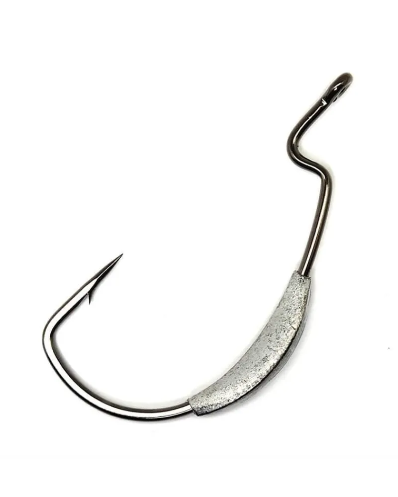 Gamakatsu Hooks>Extra Wide Gap (EWG) Monster Weighted Hooks NS Black