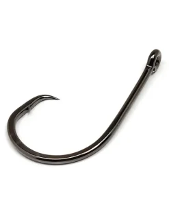 Gamakatsu Hooks>Octopus Circle Straight Eye 4x Strong Hooks NS Black