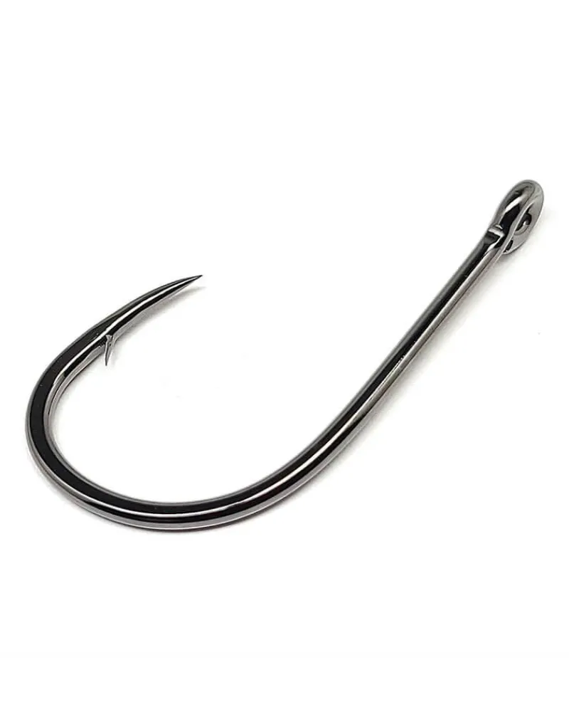 Gamakatsu Hooks>Octopus Straight Eye 4x Strong In-Line Point Hooks NS Black