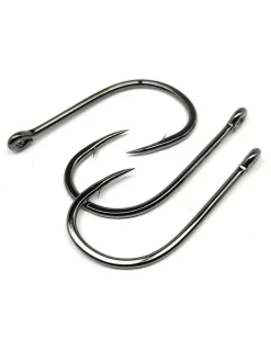 Gamakatsu Hooks>Octopus Straight Eye 4x Strong In-Line Point Hooks NS Black