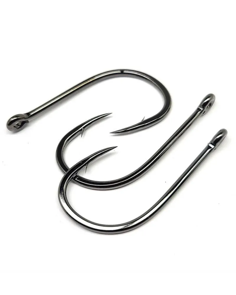 Gamakatsu Hooks>Octopus Straight Eye 4x Strong In-Line Point Hooks NS Black