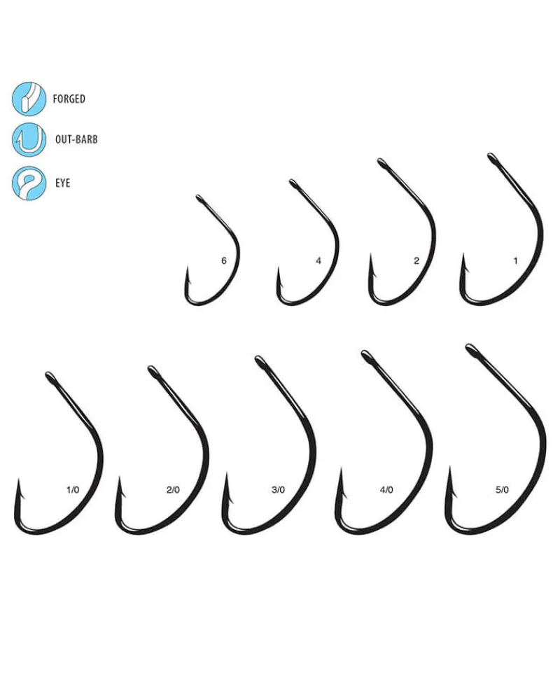 Gamakatsu Hooks>Shiner Straight Eye Hooks