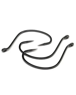 Gamakatsu Hooks>Shiner Upturned Eye Hooks NS Black