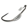 Gamakatsu Hooks>Superline Spring Lock Weighted Hooks NS Black