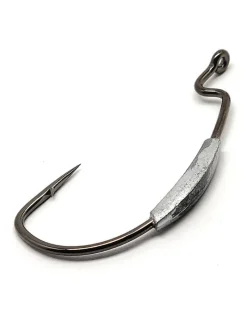 Gamakatsu Hooks>Worm Superline Extra Wide Gap (EWG) Weighted Hooks NS Black