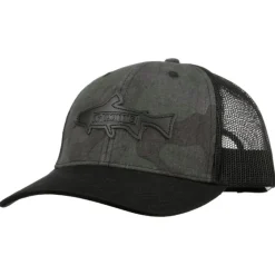G. Loomis Hats>Camo Patch Cap Gray