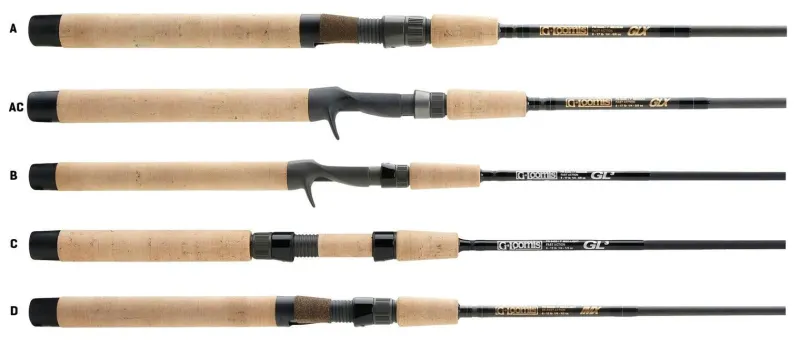 G. Loomis Spinning>GLX Popping Series Rods
