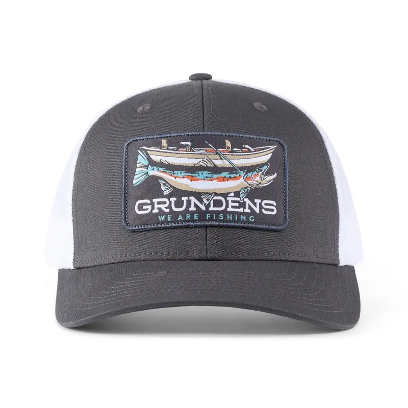 Grundens Hats>Drift Boat Trucker Hat