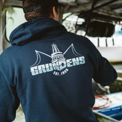 Grundens Shirts & Hoodies>Logo Boat Hoodie