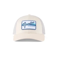 Grundens Hats>Low Pro Script Trucker Hat