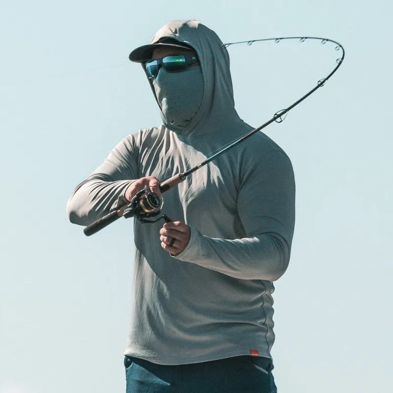 Grundens Shirts & Hoodies>Tough Sun Masked Hoodie