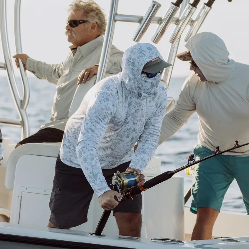 Grundens Shirts & Hoodies>Tough Sun Masked Hoodie