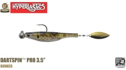 Hyperlastics Soft Baits>Dartspin Pro Lures (Rigged Jighead Ver.)