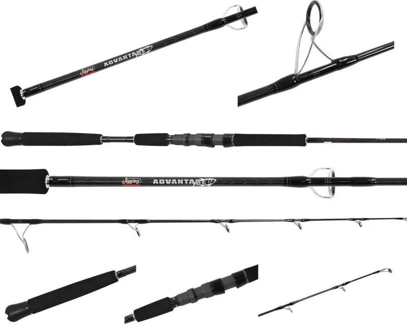 Jigging World Spinning>Ghost Hunter Advantage Spinning Rods (Buy 1 Get 1) *Final Sale*