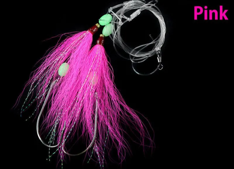 Jigging World Rigs>Hi-Lo Bucktail Rigs