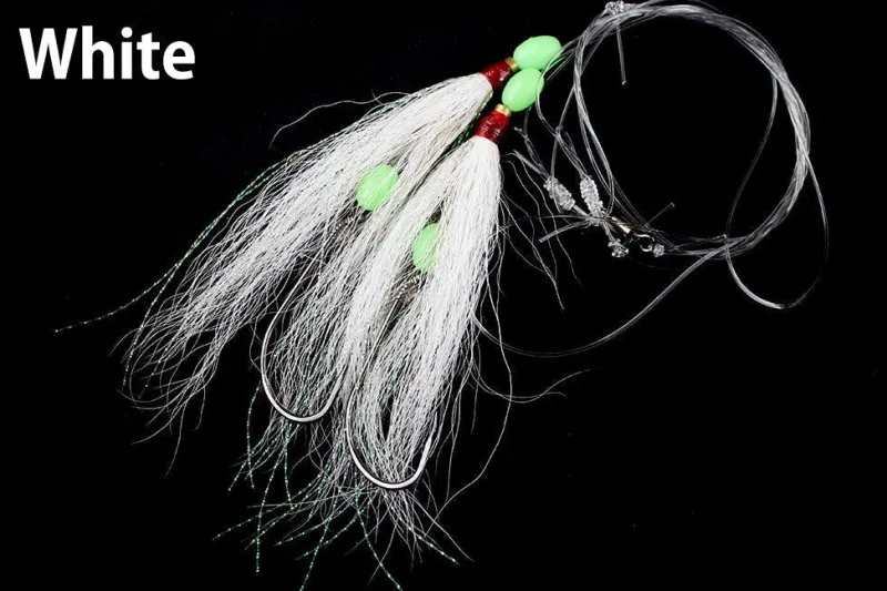 Jigging World Rigs>Hi-Lo Bucktail Rigs