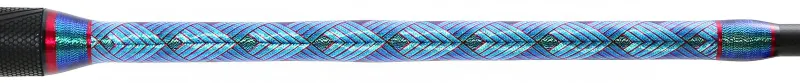 Jigging World Custom Rods>MK2 7'6" Custom Spinning Rod - Blue/Red