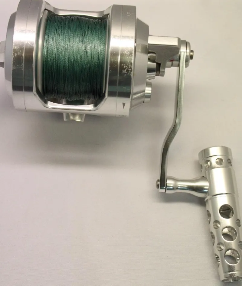 Jigging World Alutecnos Power Handles>- Power Handles for Alutecnos Gorilla 12 Reels