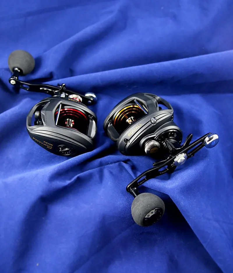 Jigging World Penn Power Handles>- Power Handles for Penn Squall 400 & Fathom 400 Low Profile Reels