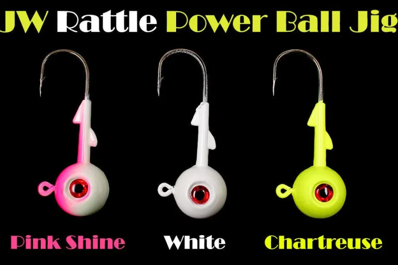 Jigging World Jigs>Rattle Power Ball Jigs *Final Sale*