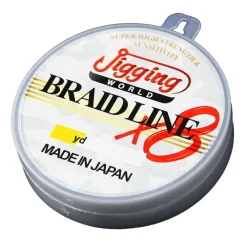 Jigging World Braided Line>X8 Braided Line Multicolor