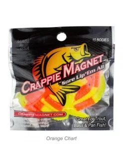 Leland Lures Soft Baits>Crappie Magnet 15pc Body Packs