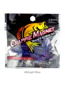 Leland Lures Soft Baits>Crappie Magnet 15pc Body Packs